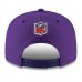 Men's Minnesota Vikings New Era Purple 2018 NFL Sideline Color Rush Official 9FIFTY Snapback Adjustable Hat 3062742